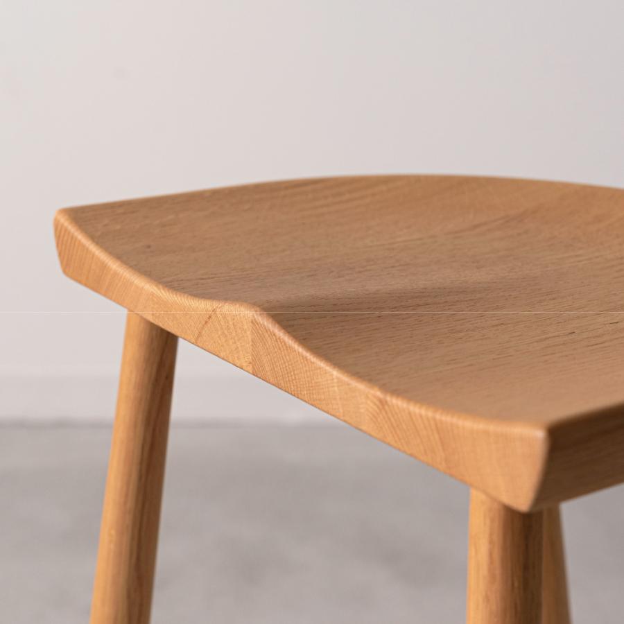 スツール 高さ69.5cm 木製 椅子 ハイスツール カウンターチェア おしゃれ キッチン コンパクト 天然木 モダン 北欧 シンプル ナチュラル ブラウン form 東谷 | 東谷 | 03