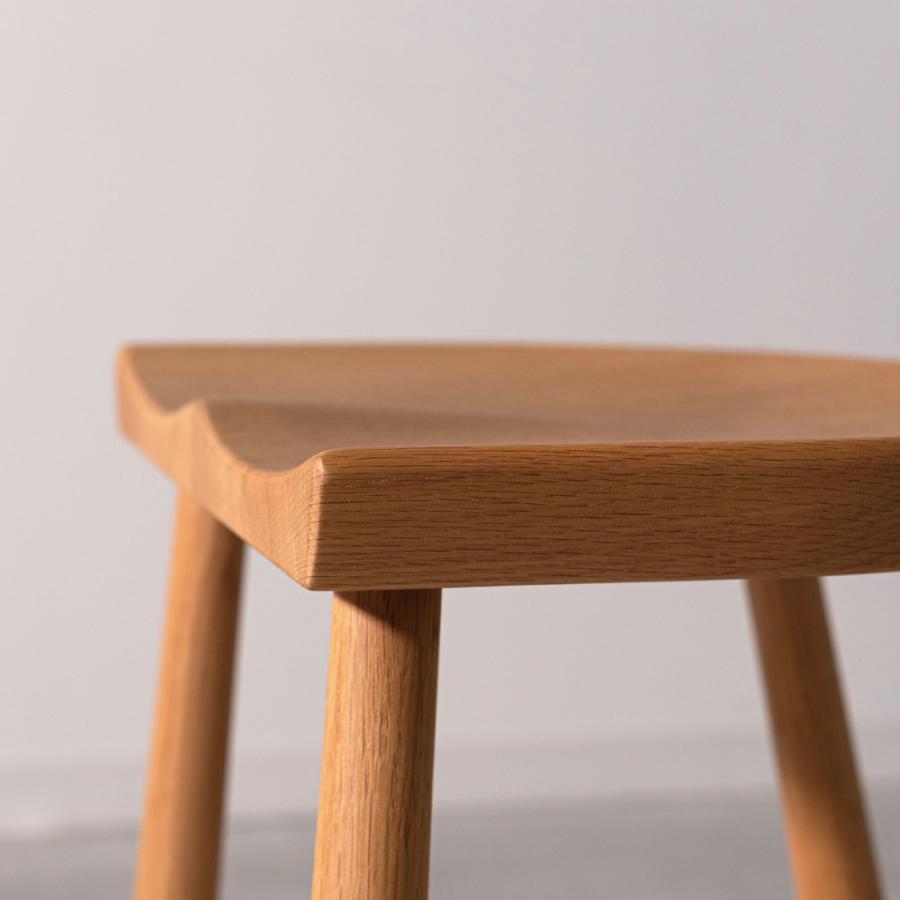 スツール 高さ69.5cm 木製 椅子 ハイスツール カウンターチェア おしゃれ キッチン コンパクト 天然木 モダン 北欧 シンプル ナチュラル ブラウン form 東谷 | 東谷 | 05