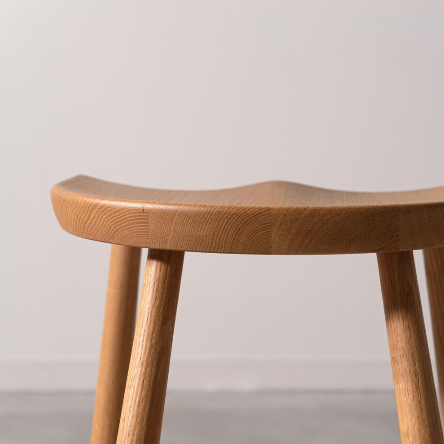 スツール 高さ69.5cm 木製 椅子 ハイスツール カウンターチェア おしゃれ キッチン コンパクト 天然木 モダン 北欧 シンプル ナチュラル ブラウン form 東谷 | 東谷 | 09