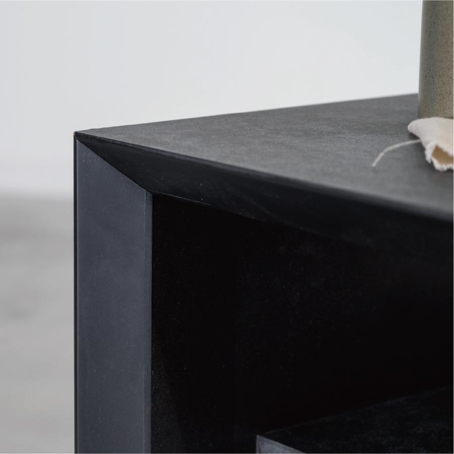 ローテーブル 幅120cm 高さ38cm センターテーブル リビング おしゃれ 収納 大理石調 棚付き てーぶる 大きい モダン シンプル 日本製 国産 グレー form 東谷 | 東谷 | 08