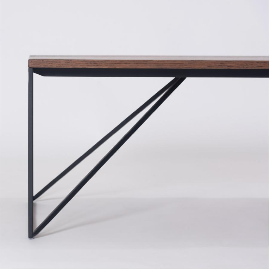 ローテーブル 幅110cm 奥行50cm センターテーブル リビング おしゃれ てーぶる 大きい 木製 天然木 シンプル モダン ナチュラル インダストリアル form 東谷 | 東谷 | 04