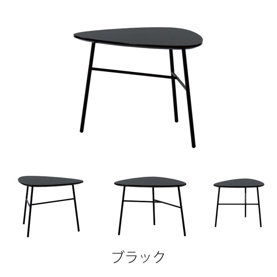 サイドテーブル 幅60cm ベッドサイド ナイトテーブル ミニ ソファーテーブル おしゃれ カフェ 北欧 シンプル モダン コンパクト ブラック グレー 黒 form 東谷 | 東谷 | 12
