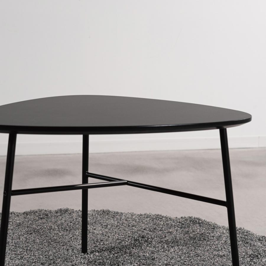 サイドテーブル 幅60cm ベッドサイド ナイトテーブル ミニ ソファーテーブル おしゃれ カフェ 北欧 シンプル モダン コンパクト ブラック グレー 黒 form 東谷 | 東谷 | 03