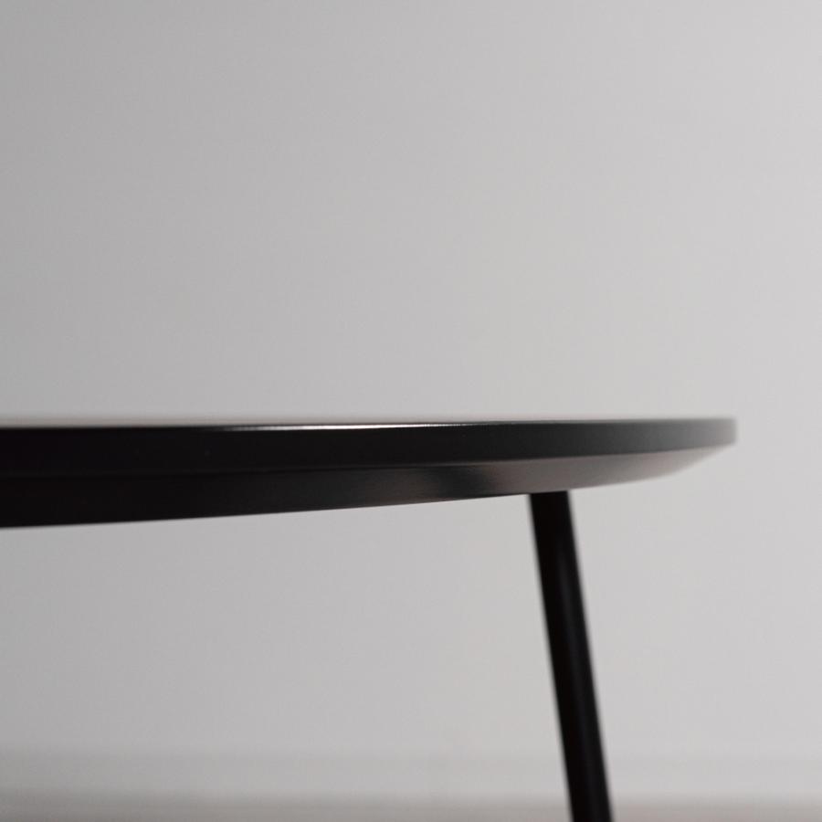 サイドテーブル 幅60cm ベッドサイド ナイトテーブル ミニ ソファーテーブル おしゃれ カフェ 北欧 シンプル モダン コンパクト ブラック グレー 黒 form 東谷 | 東谷 | 04