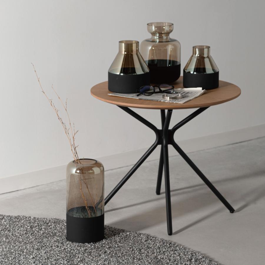 サイドテーブル 幅60cm ベッドサイド ナイトテーブル ミニ ソファーテーブル おしゃれ カフェ 北欧 シンプル モダン コンパクト ブラック グレー 黒 form 東谷 | 東谷 | 09