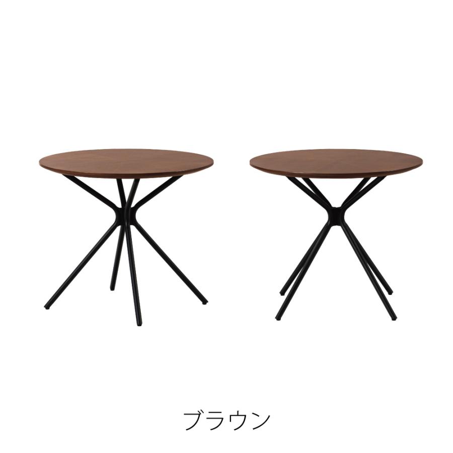 サイドテーブル 直径50cm ベッドサイド ナイトテーブル ミニ ソファーテーブル スリム 収納 木製 おしゃれ 丸 棚 木 木製 ナチュラル ブラウン form 東谷 | 東谷 | 12