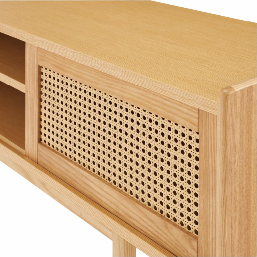 テレビ台 テレビボード 幅150cm ローボード 収納 棚板 引き戸 扉付き スライド 大きい 55インチ 32型 木製 天然木 おしゃれ 北欧 ナチュラル form 東谷 | 東谷 | 01