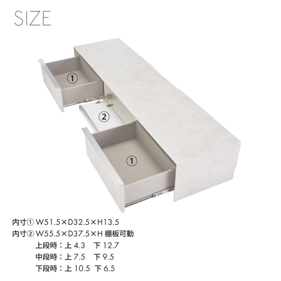 テレビ台 テレビボード 幅180cm ローボード 収納 棚板 引き戸 扉付き スライド 大きい 55インチ 55型 石目調 モルタル調 木目調 グレー おしゃれ form 東谷 | 東谷 | 23