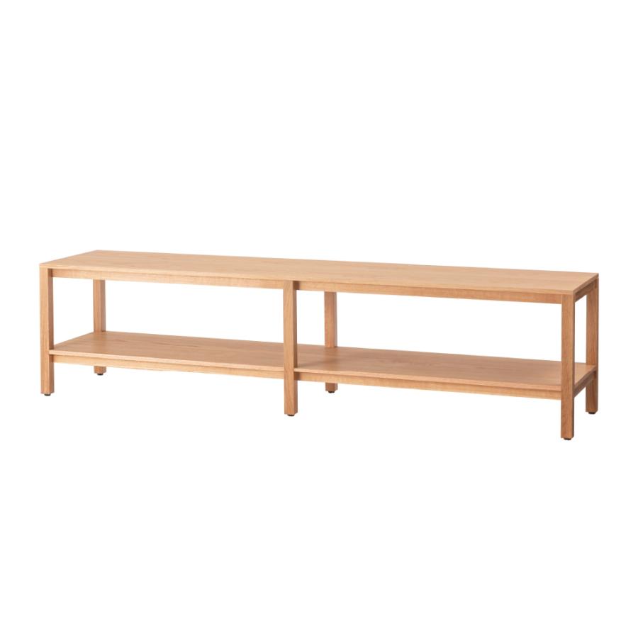 テレビ台 テレビボード 幅160cm ローボード 収納 棚板 オープン 大きい 50インチ 50型 木製 天然木 オーク おしゃれ 北欧 ナチュラル ブラウン form 東谷 | 東谷 | 14