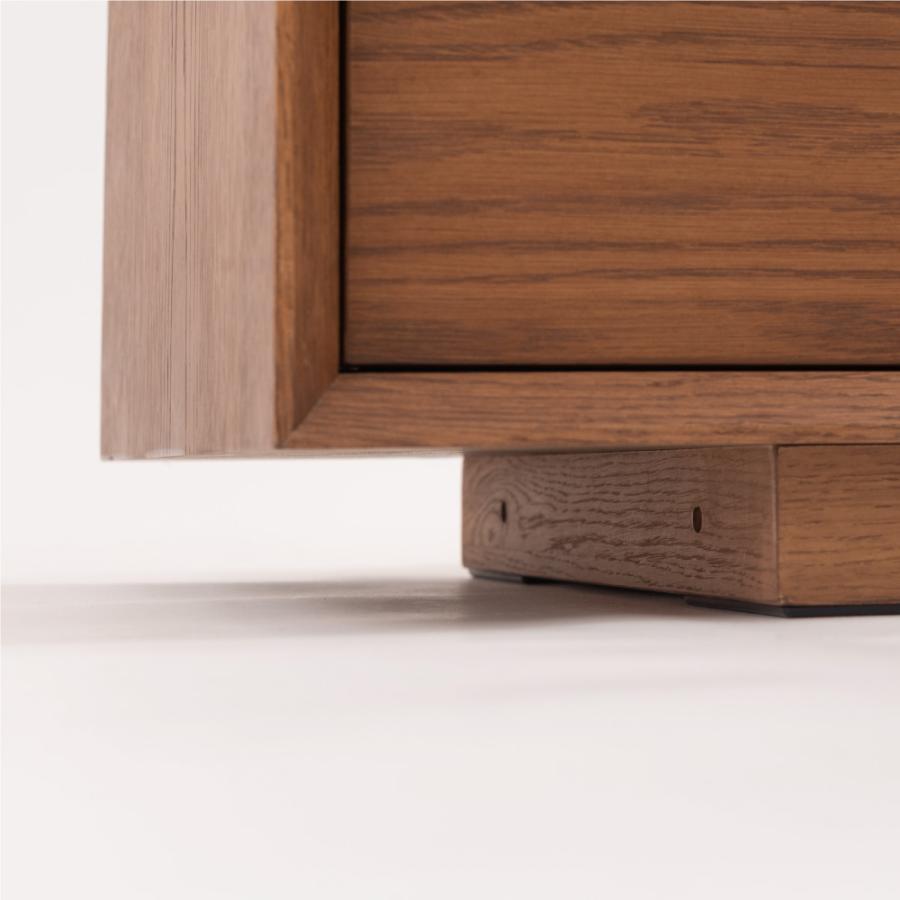 テレビ台 テレビボード 幅150cm ローボード 収納 棚板 引き戸 扉付き スライド 大きい 32型 天然木 脚部取り外し おしゃれ ナチュラル ブラウン form 東谷 | 東谷 | 10