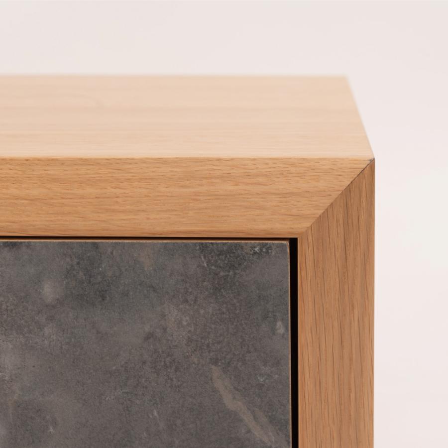 テレビ台 テレビボード 幅180cm ローボード 収納 棚板 引き戸 扉付き スライド 大きい 55インチ 55型 木目調 石目調 おしゃれ ナチュラル ブラウン form 東谷 | 東谷 | 12