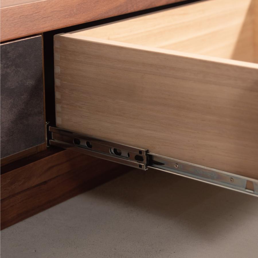 テレビ台 テレビボード 幅180cm ローボード 収納 棚板 引き戸 扉付き スライド 大きい 55インチ 55型 木目調 石目調 おしゃれ ナチュラル ブラウン form 東谷 | 東谷 | 05