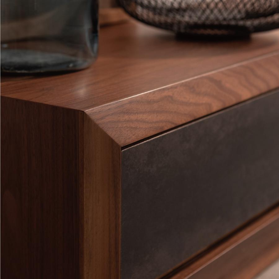 テレビ台 テレビボード 幅180cm ローボード 収納 棚板 引き戸 扉付き スライド 大きい 55インチ 55型 木目調 石目調 おしゃれ ナチュラル ブラウン form 東谷 | 東谷 | 06