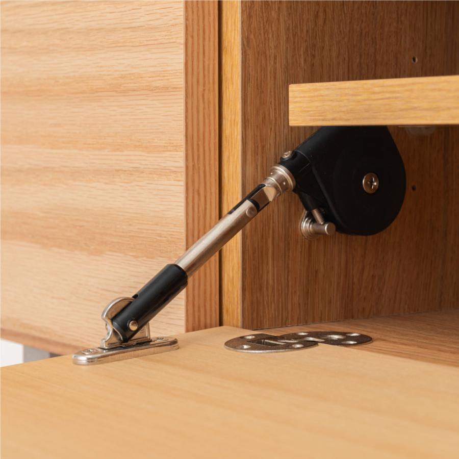 テレビ台 テレビボード 幅180cm ローボード 収納 棚板 引き戸 扉付き スライド 大きい 55インチ 55型 木製 天然木 おしゃれ ナチュラル ブラック form 東谷 | 東谷 | 10