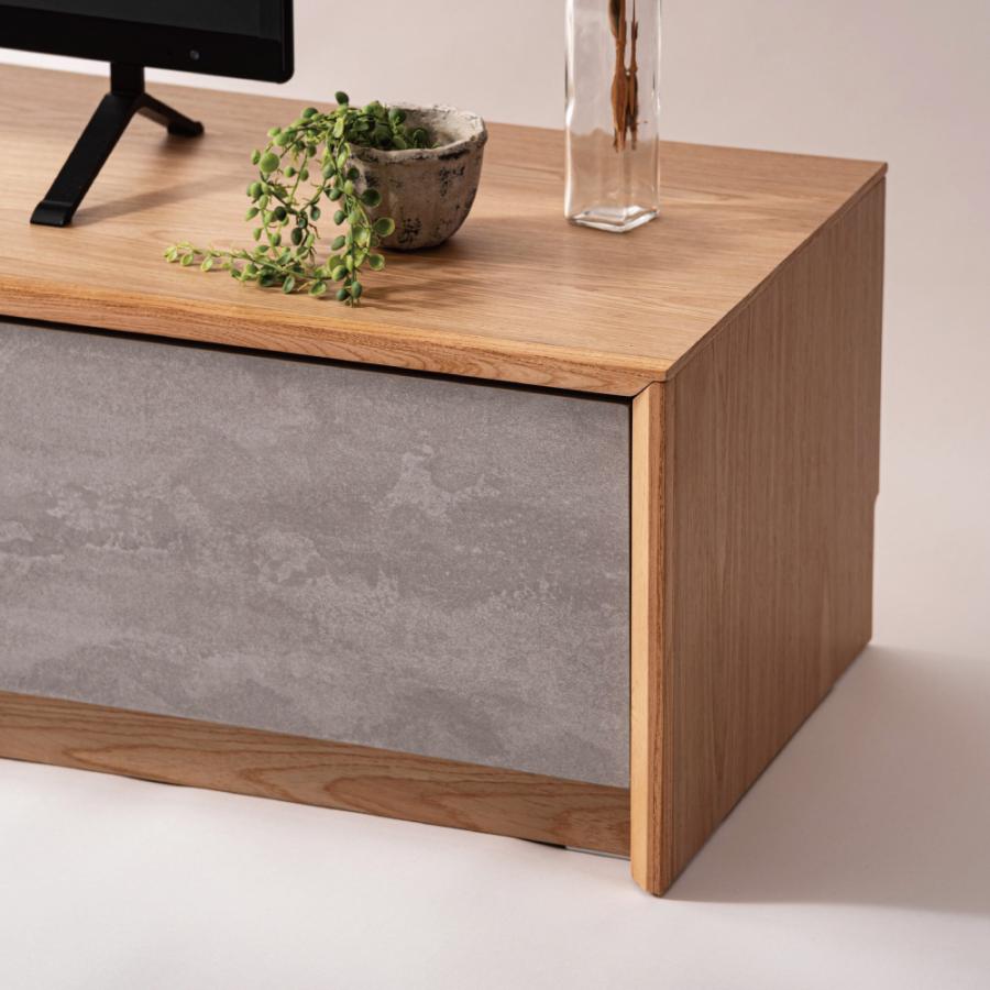 テレビ台 テレビボード 幅180cm ローボード 収納 棚板 引き戸 扉付き スライド 大きい 55インチ 55型 木目調 石目調 おしゃれ 北欧 ナチュラル form 東谷 | 東谷 | 02