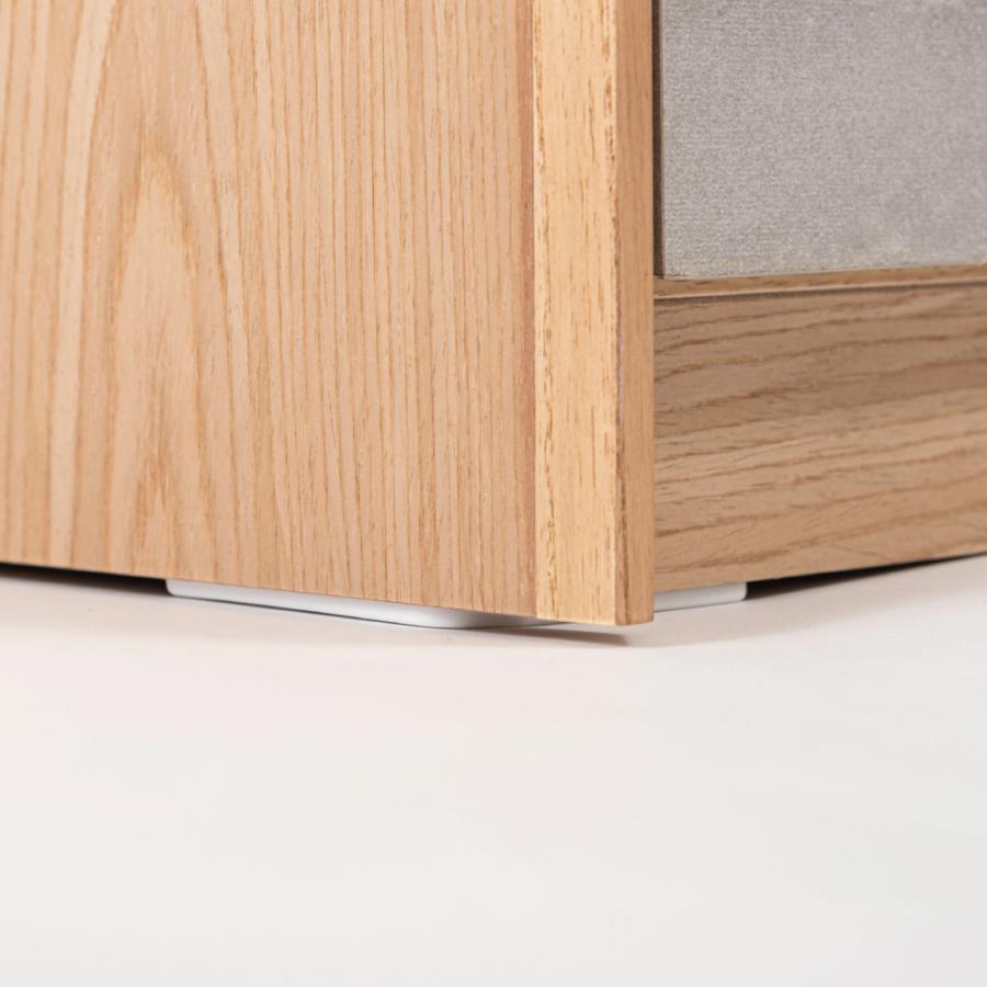 キャビネット サイドボード リビング 収納 棚 木製 チェスト 幅100cm ガラス 扉付き 北欧 グレー 天然木 おしゃれ スリム 大理石柄 ナチュラル モダン form 東谷 | 東谷 | 11