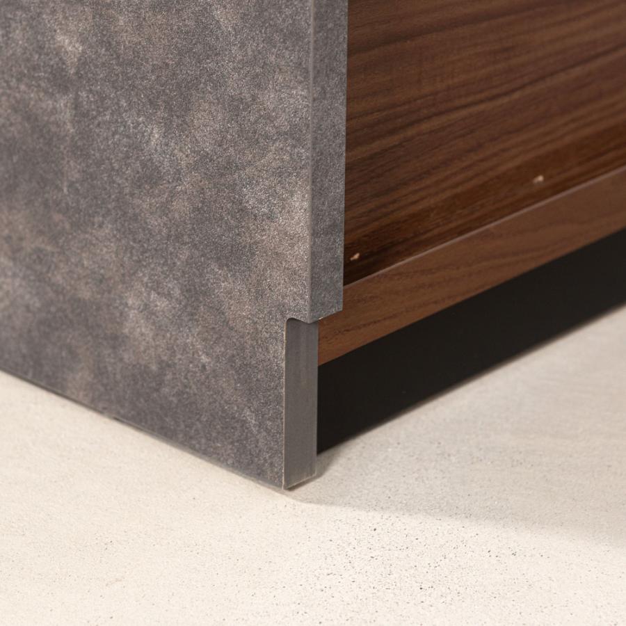 テレビ台 テレビボード 幅180cm ローボード 収納 棚板 引き戸 扉付き スライド 大きい 55インチ 55型 木目調 石目調 おしゃれ ナチュラル ブラウン form 東谷 | 東谷 | 12