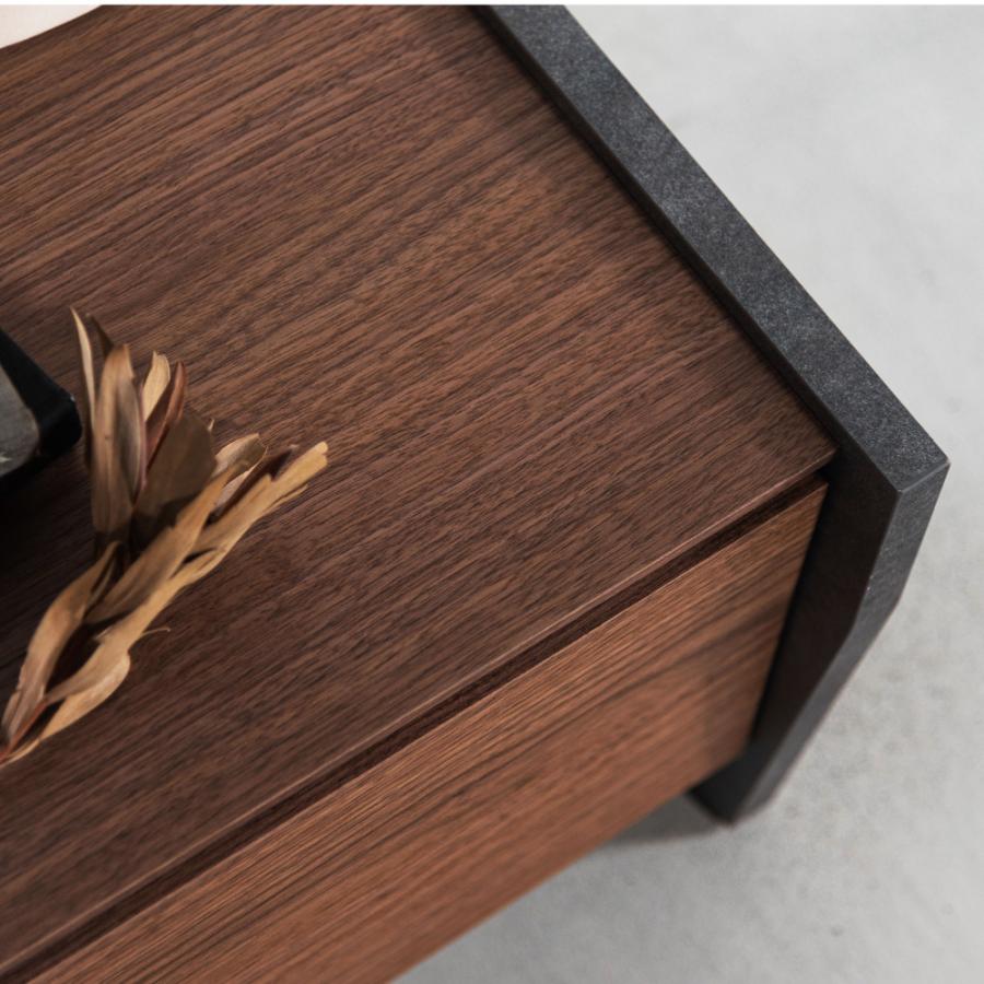 テレビ台 テレビボード 幅180cm ローボード 収納 棚板 引き戸 扉付き スライド 大きい 55インチ 55型 木目調 石目調 おしゃれ ナチュラル ブラウン form 東谷 | 東谷 | 15