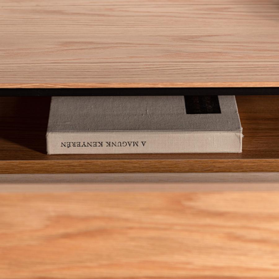 テレビ台 テレビボード 幅180cm ローボード 収納 棚板 引き戸 扉付き スライド 大きい 55インチ 55型 木目調 石目調 おしゃれ ナチュラル ブラウン form 東谷 | 東谷 | 09