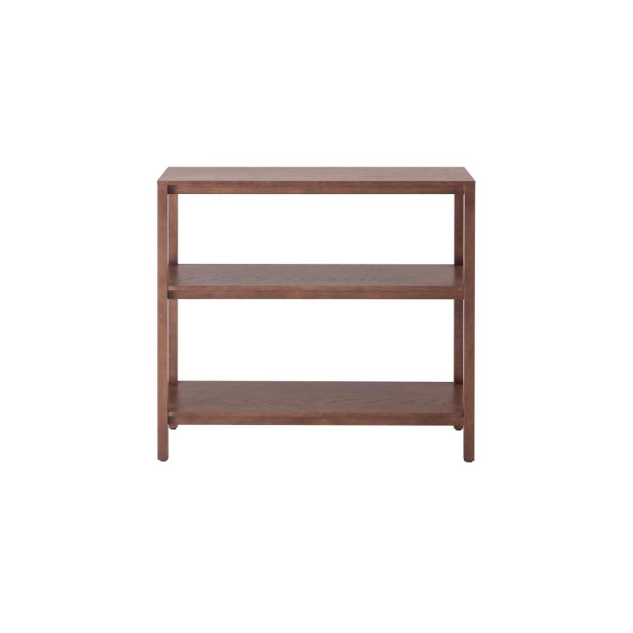 棚 ラック 幅90cm オープンラック オープンシェルフ シェルフ 収納 おしゃれ 木製 飾り棚 ウッド ディスプレイ 本棚 スリム 3段 ブラウン ナチュラル  form 東谷 | 東谷 | 19