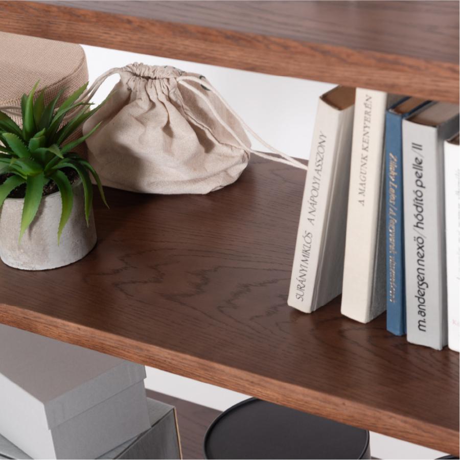 棚 ラック 幅90cm オープンラック オープンシェルフ シェルフ 収納 おしゃれ 木製 飾り棚 ウッド ディスプレイ 本棚 スリム 3段 ブラウン ナチュラル  form 東谷 | 東谷 | 08