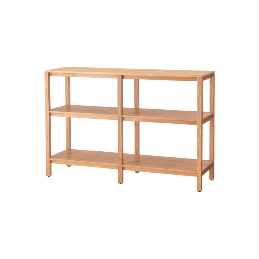 棚 ラック 幅120cm オープンラック オープンシェルフ シェルフ 収納 おしゃれ 木製 飾り棚 ウッド ディスプレイ 本棚 3段 ブラウン ナチュラル  form 東谷 | 東谷 | 16