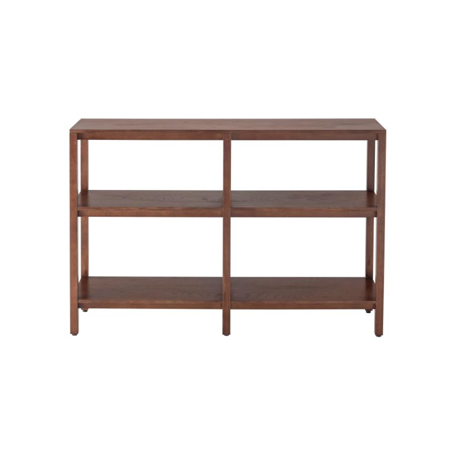棚 ラック 幅120cm オープンラック オープンシェルフ シェルフ 収納 おしゃれ 木製 飾り棚 ウッド ディスプレイ 本棚 3段 ブラウン ナチュラル  form 東谷 | 東谷 | 19