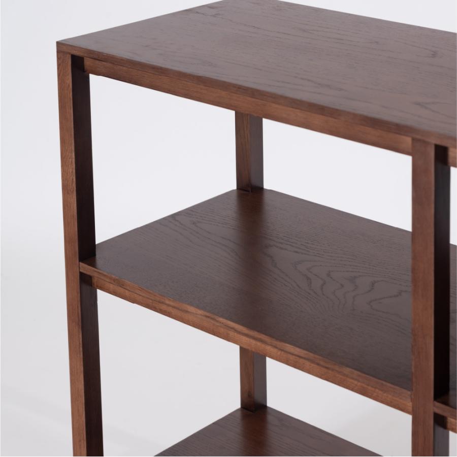 棚 ラック 幅120cm オープンラック オープンシェルフ シェルフ 収納 おしゃれ 木製 飾り棚 ウッド ディスプレイ 本棚 3段 ブラウン ナチュラル  form 東谷 | 東谷 | 05