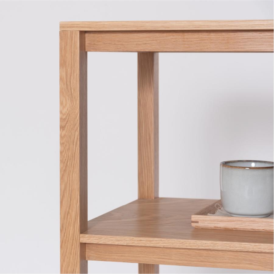 棚 ラック 幅120cm オープンラック オープンシェルフ シェルフ 収納 おしゃれ 木製 飾り棚 ウッド ディスプレイ 本棚 3段 ブラウン ナチュラル  form 東谷 | 東谷 | 07