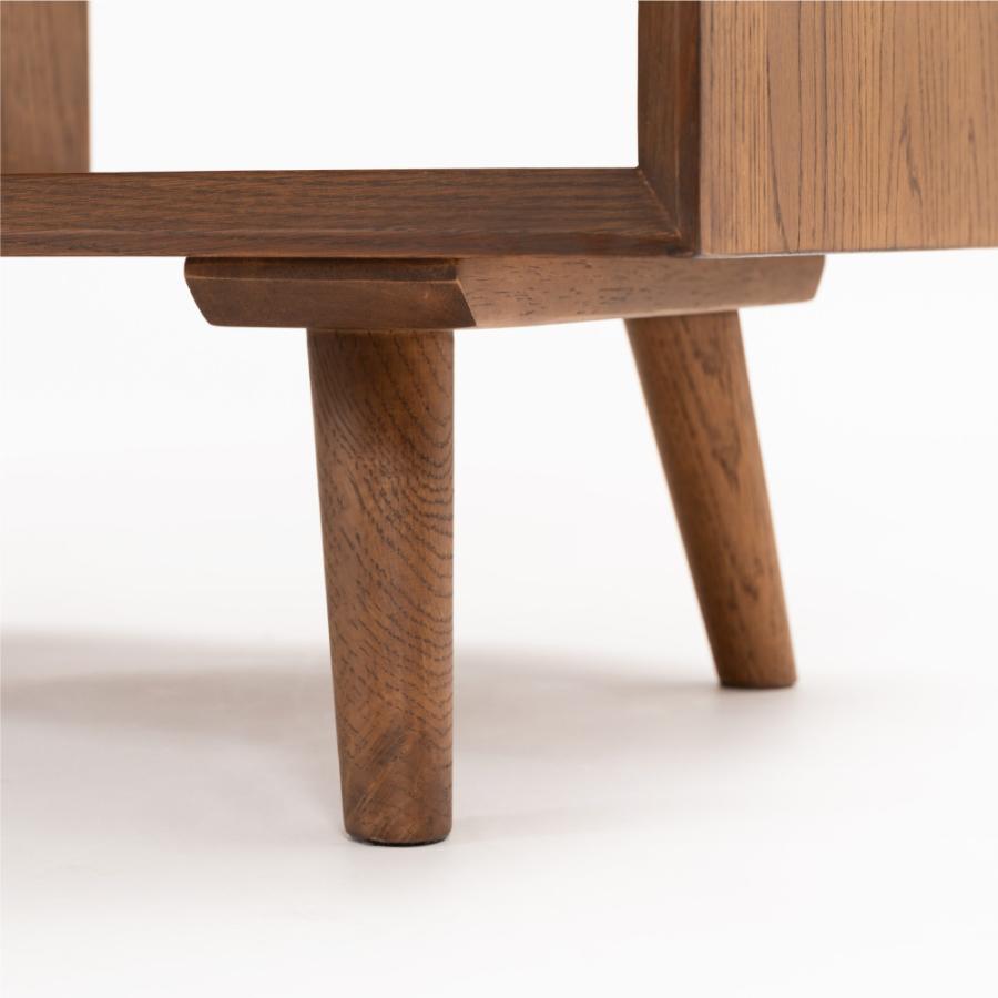 棚 ラック 幅120cm オープンラック オープンシェルフ シェルフ 収納 おしゃれ 木製 飾り棚 ウッド ディスプレイ 本棚 2段 ブラウン ナチュラル  form 東谷 | 東谷 | 09