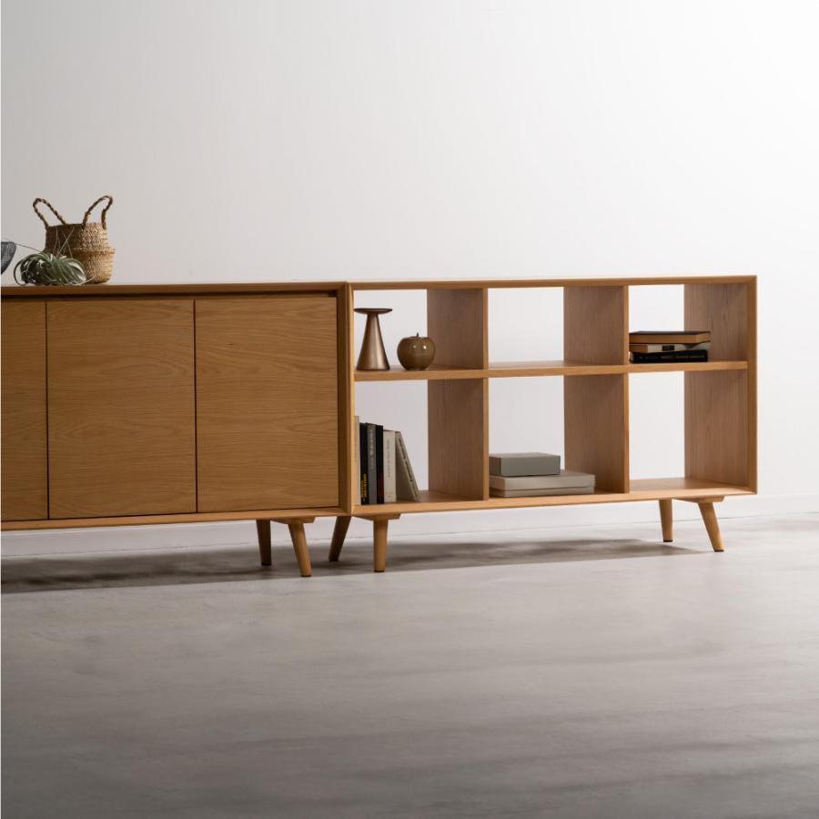 東谷 キャビネット 幅120cm リビング 収納 サイドボード 棚 木製 収納