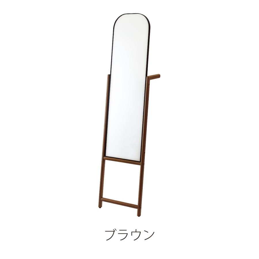 東谷 姿見 全身鏡 スタンドミラー おしゃれ ハンガー 木 アーチ ミラー