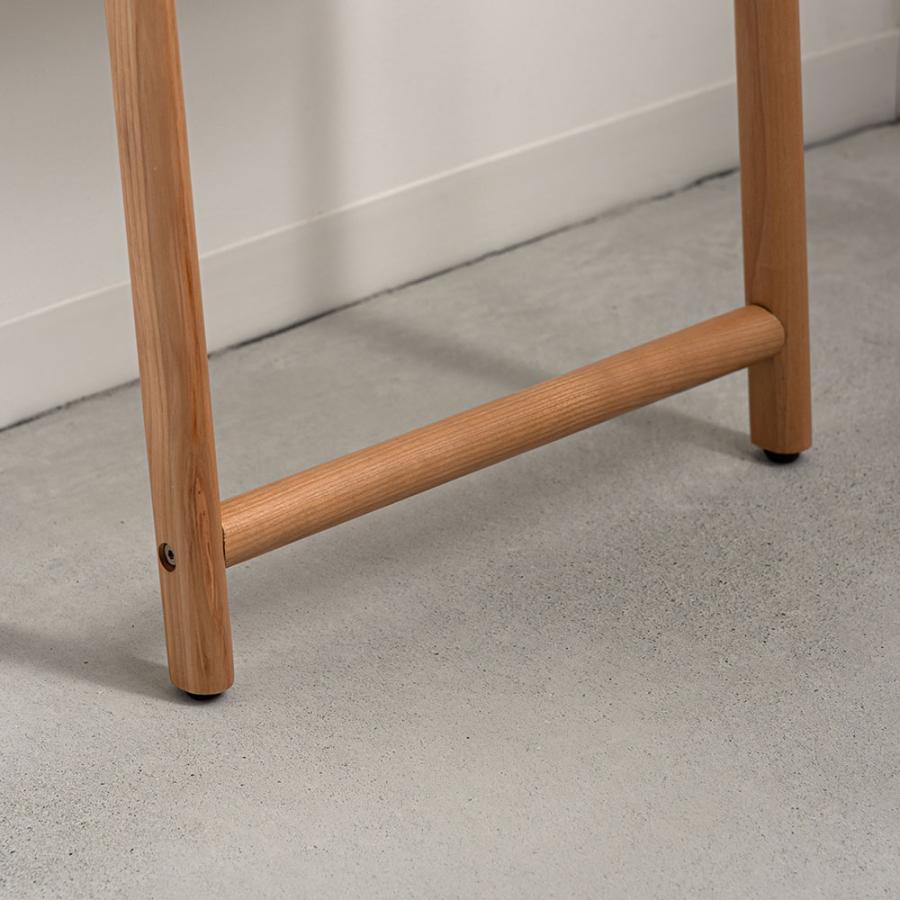 姿見 全身鏡 スタンドミラー おしゃれ ハンガー 木 アーチ ミラー 木製 スリム シンプル 天然木 コンパクト 玄関 リビング ナチュラル ブラウン form 東谷 | 東谷 | 07