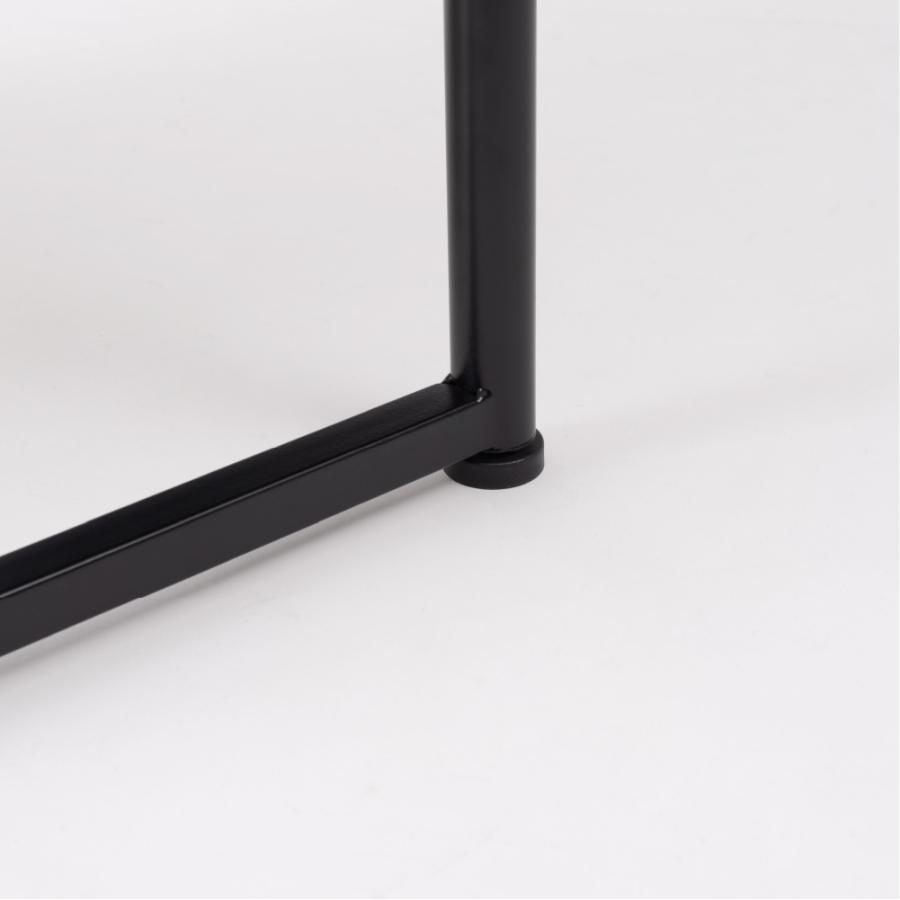 ダイニングテーブル 脚のみ 2脚セット スチール脚 食卓机用 ロの字型 アイアン DIY 自作 パーツ 鉄脚 スチールフレーム おしゃれ ブラック 黒 form 東谷 | 東谷 | 04