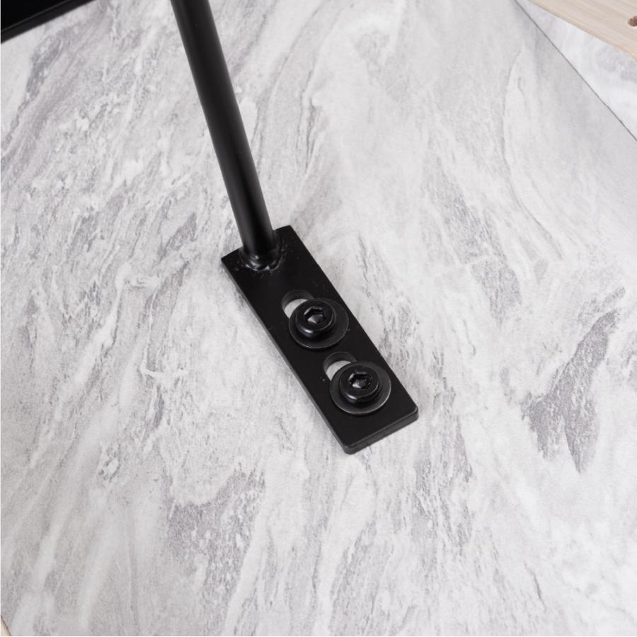 ダイニングテーブル 脚のみ 2脚セット スチール脚 食卓机用 ロの字型 アイアン DIY 自作 パーツ 鉄脚 スチールフレーム おしゃれ ブラック 黒 form 東谷 | 東谷 | 07