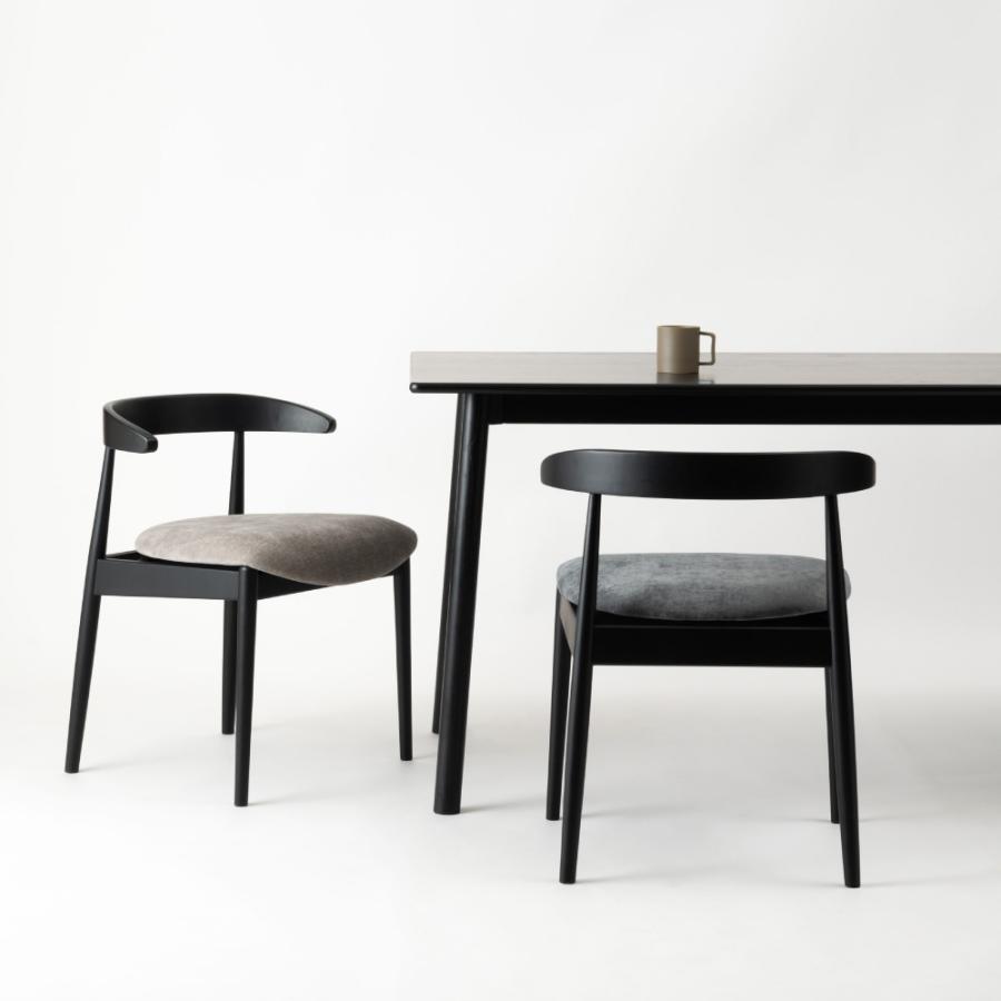 ダイニングテーブル 幅135cm 食卓机 長方形 4人掛け 木製 天然木 オーク ウッド 丸脚 角丸 ワイド 大きめ 大きい 大型 おしゃれ 北欧 ナチュラル form 東谷 | 東谷 | 12