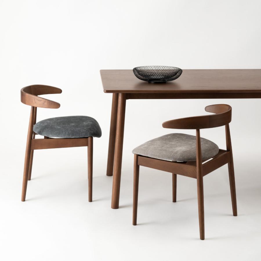 ダイニングテーブル 幅135cm 食卓机 長方形 4人掛け 木製 天然木 オーク ウッド 丸脚 角丸 ワイド 大きめ 大きい 大型 おしゃれ 北欧 ナチュラル form 東谷 | 東谷 | 13