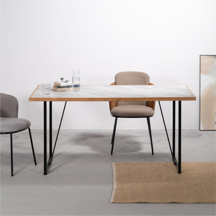 東谷 ダイニングテーブル 天板のみ 幅150cm 食卓机 長方形 4人掛け 石