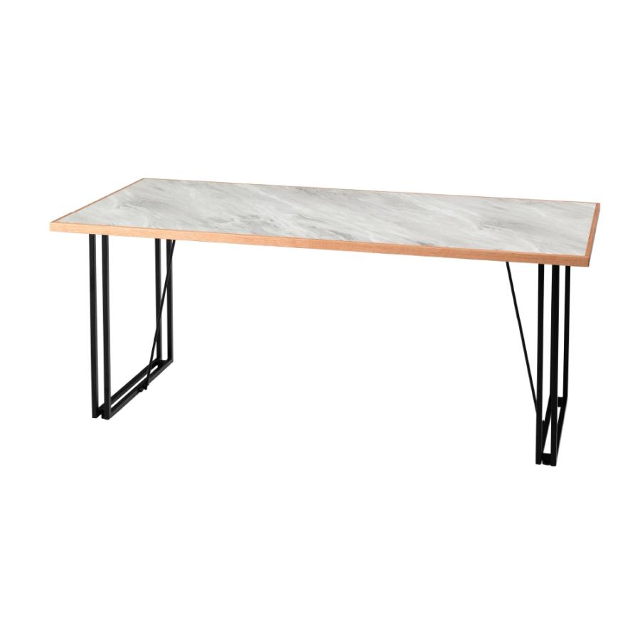 ダイニングテーブル 天板のみ 幅180cm 食卓机 長方形 6人掛け 石目調 大理石風 ストーン柄 木製 DIY 自作 パーツ 大きい 大型 おしゃれ ナチュラル form 東谷 | 東谷 | 18