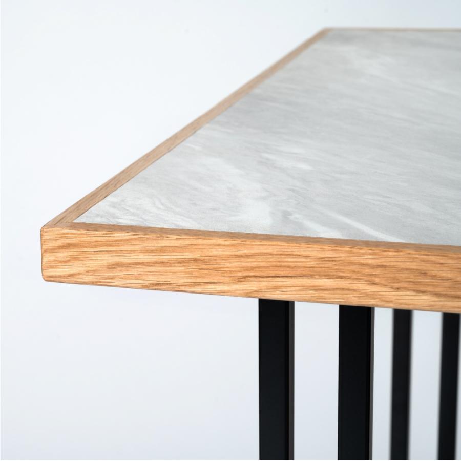 ダイニングテーブル 天板のみ 幅180cm 食卓机 長方形 6人掛け 石目調 大理石風 ストーン柄 木製 DIY 自作 パーツ 大きい 大型 おしゃれ ナチュラル form 東谷 | 東谷 | 06