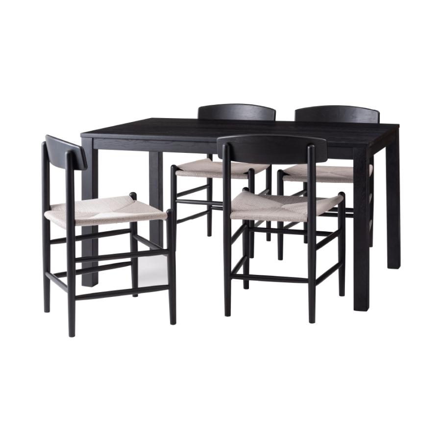 ダイニングテーブル 幅135cm 食卓机 長方形 四角 角型 4人掛け 木製 天然木 オーク ウッド ワイド 大きめ 大きい 大型 リビング おしゃれ 北欧 form 東谷 | 東谷 | 16