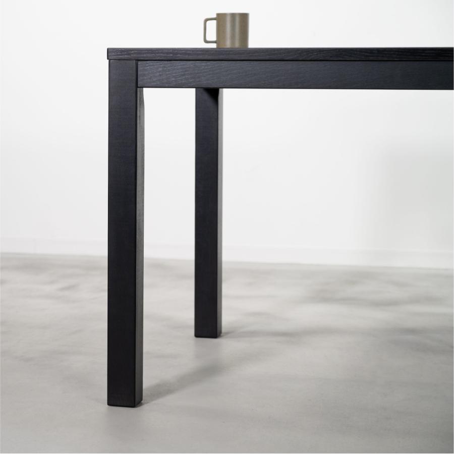 ダイニングテーブル 幅135cm 食卓机 長方形 四角 角型 4人掛け 木製 天然木 オーク ウッド ワイド 大きめ 大きい 大型 リビング おしゃれ 北欧 form 東谷 | 東谷 | 05