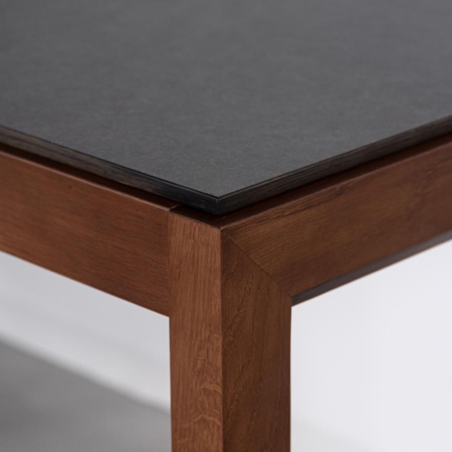 ダイニングテーブル 幅180cm 食卓机 長方形 四角 角型 4人掛け モルタル調 石目調 ストーン柄 木製 天然木 ワイド 大きい 北欧 ナチュラル ブラウン form 東谷 | 東谷 | 04