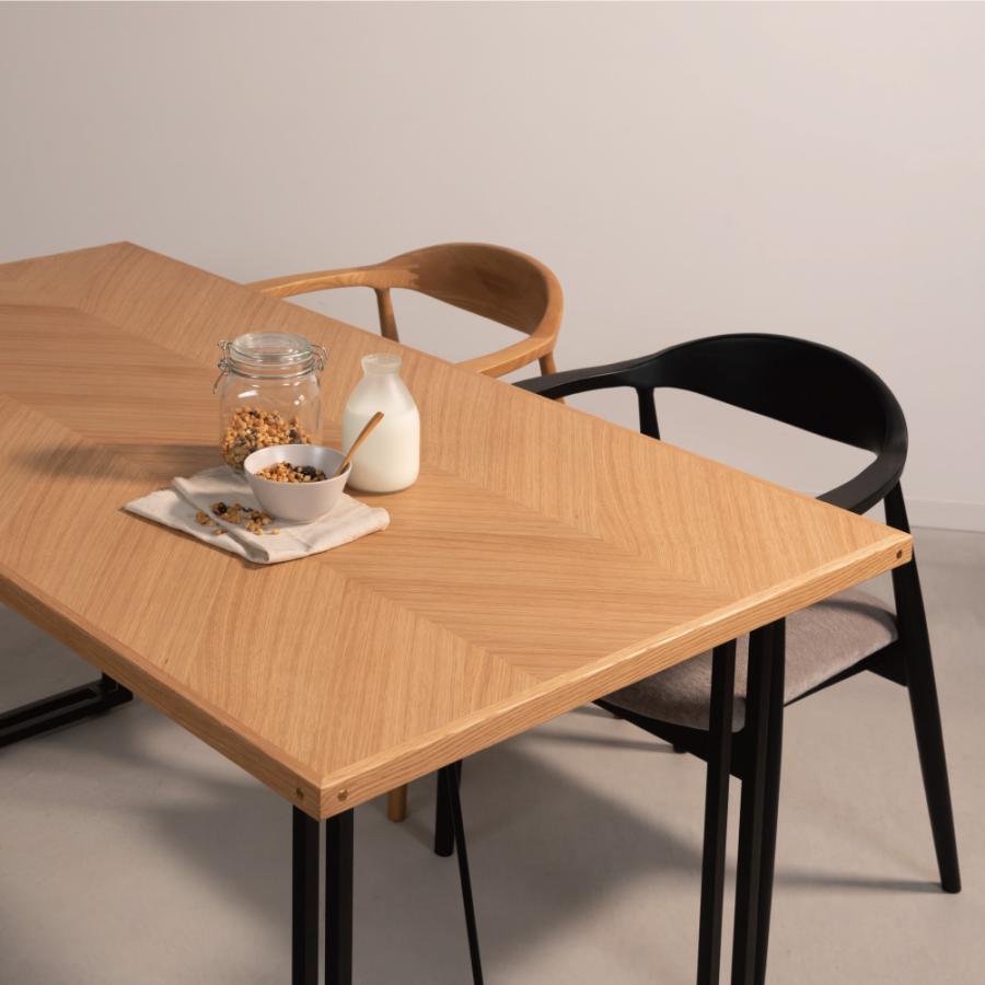 ダイニングテーブル 天板のみ 幅180cm 食卓机 長方形 6人掛け 木製 天然木 ウォルナット オーク DIY 自作 パーツ おしゃれ 北欧 ナチュラル ブラウン form 東谷 | 東谷 | 07