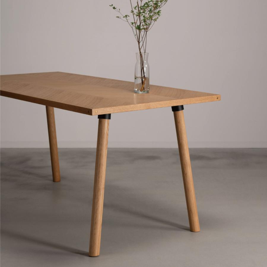 ダイニングテーブル 脚のみ 2脚セット 木脚 丸脚 丸型 丸い 円形 筒型 円柱 木製 天然木 食卓机 DIY 自作 パーツ おしゃれ 北欧 ナチュラル ブラウン form 東谷 | 東谷 | 03