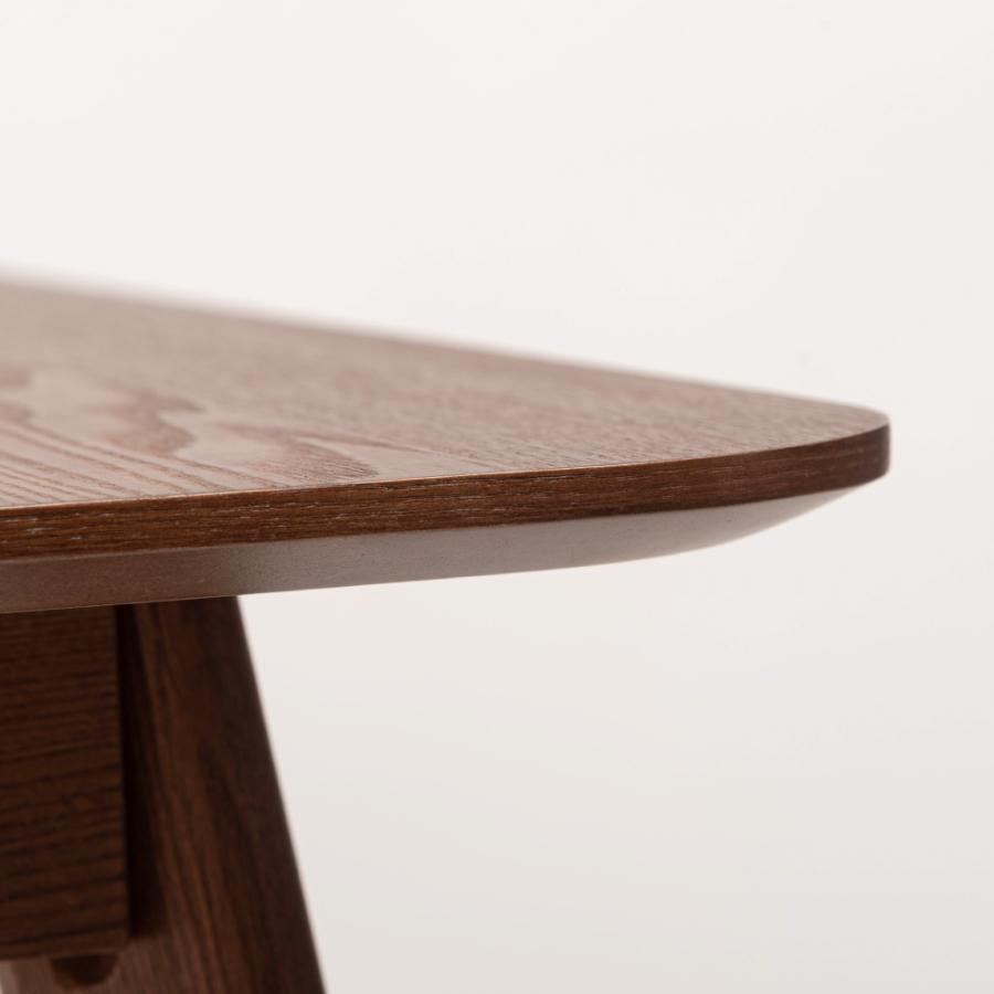 ダイニングテーブル 2人用 4人用 幅120/160cm 高さ72cm 食卓机 四角 エクステンション 伸長式 オーク おしゃれ 北欧 個性的 モダン 木目調 ナチュラル form 東谷 | 東谷 | 04