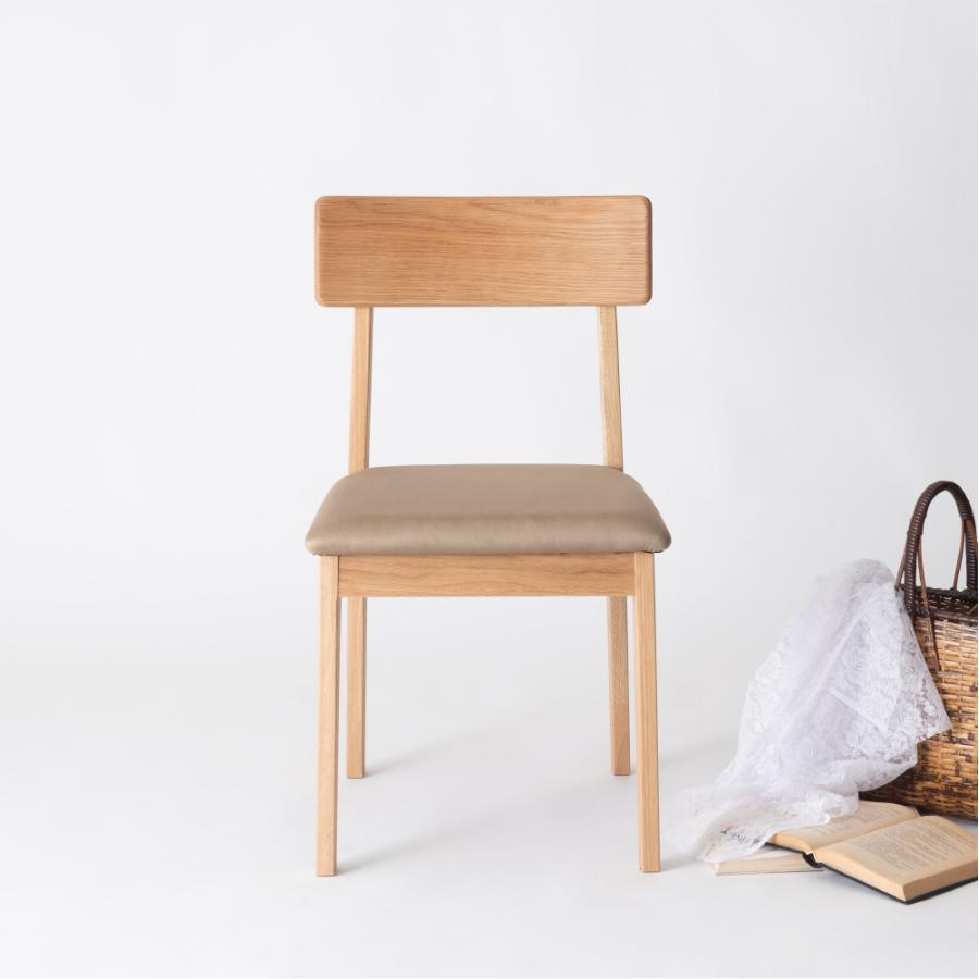 ダイニングチェア 座面高45cm 椅子 おしゃれ 食卓 イス 北欧 木製 リビング 1脚 完成品 いす モダン 天然木 アームレス ベージュ グレー カーキ form 東谷 | 東谷 | 13