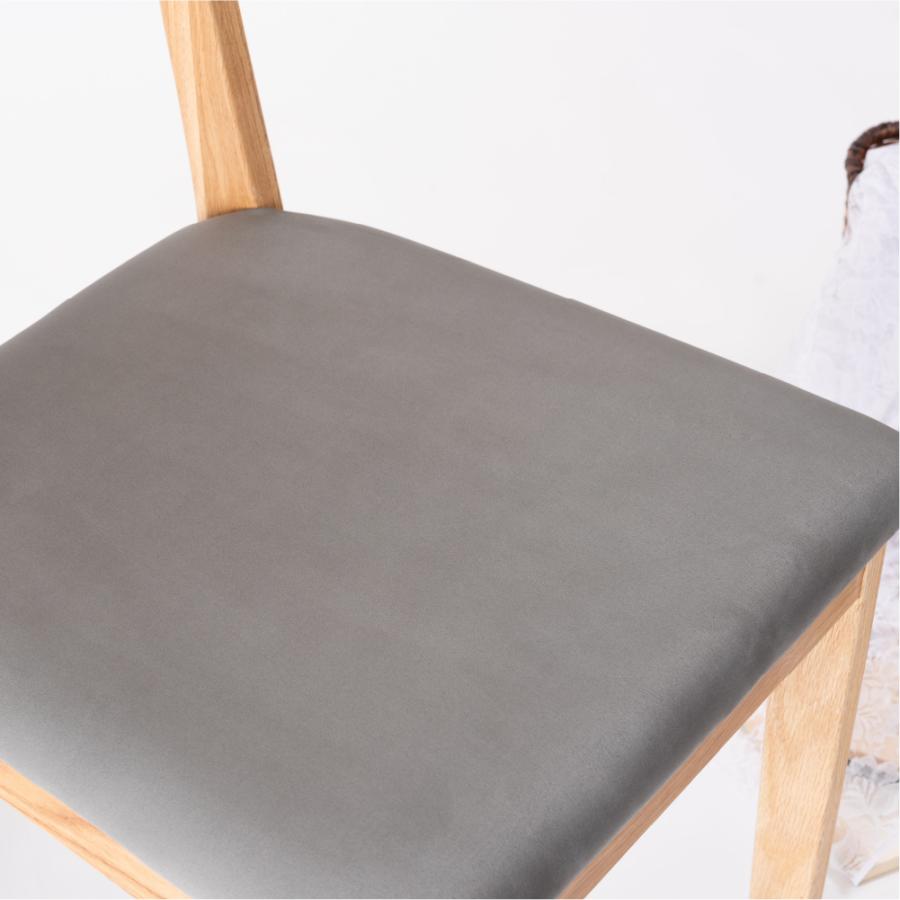 ダイニングチェア 座面高45cm 椅子 おしゃれ 食卓 イス 北欧 木製 リビング 1脚 完成品 いす モダン 天然木 アームレス ベージュ グレー カーキ form 東谷 | 東谷 | 09