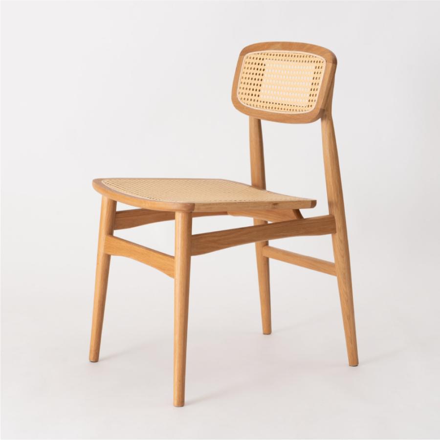 ダイニングチェア 座面高45cm 椅子 おしゃれ 食卓 ラタン イス 北欧 木製 リビング 1脚 完成品 いす 背もたれ モダン シンプル ナチュラル ブラック form 東谷 | 東谷 | 11
