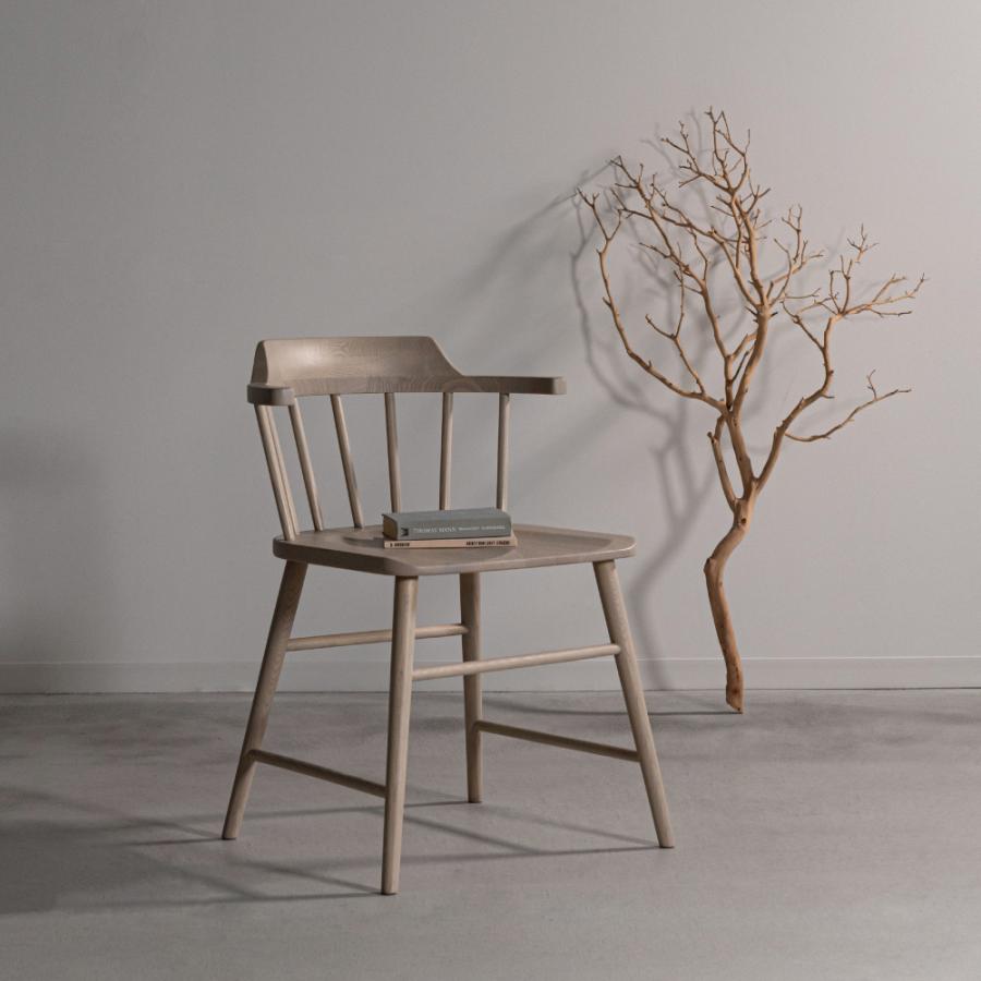 ダイニングチェア 座面高44cm 椅子 おしゃれ 食卓 イス ウィンザーチェア 北欧 肘付き 木製 リビング 1脚 完成品 いす 背もたれ モダン ナチュラル form 東谷 | 東谷 | 12